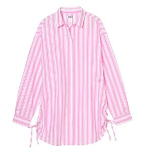 Cotton Poplin Cover-Up Shirt